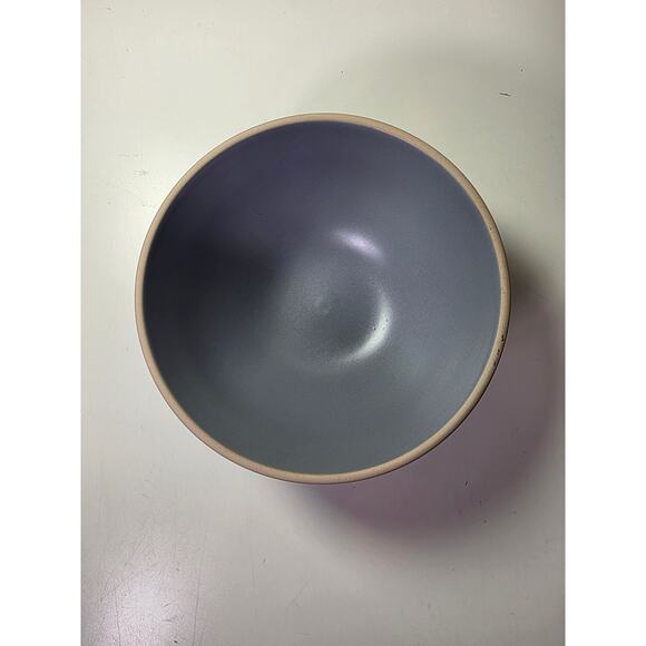 Set of 4 STONE + LAIN Charcoal Modern Stoneware Cereal Soup Bowls - Picture 4 of 10